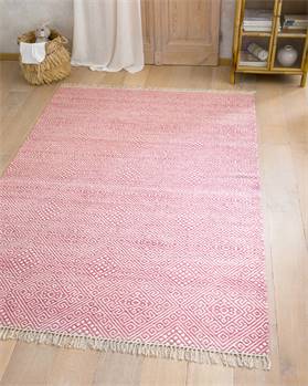 Teppich Maya Pink-Ivory