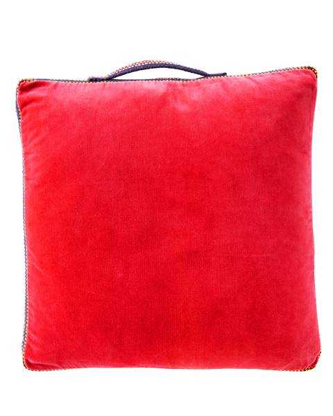 Kissenhülle Boho Rot,50x50 cm, für Füllung 60x60
