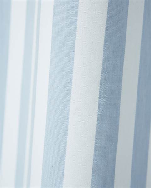 Vorhang Maritim, blau-weiß gestreift, Baumwolle